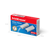 Capse 24/6, Zinc, 1000 buc/cut, ErichKrause